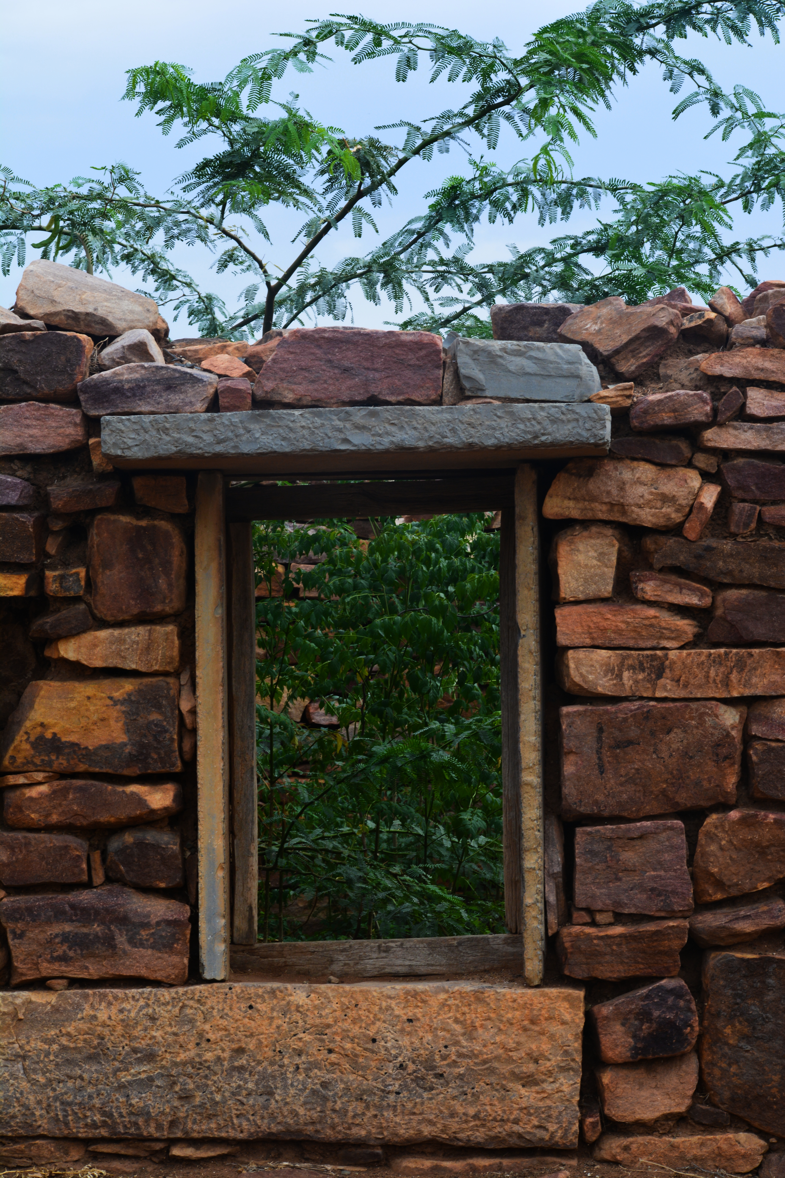 A house made of stones at Gandikota - Grand Canyon of India